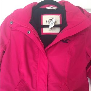 Hollister Red Jacket M NWT
